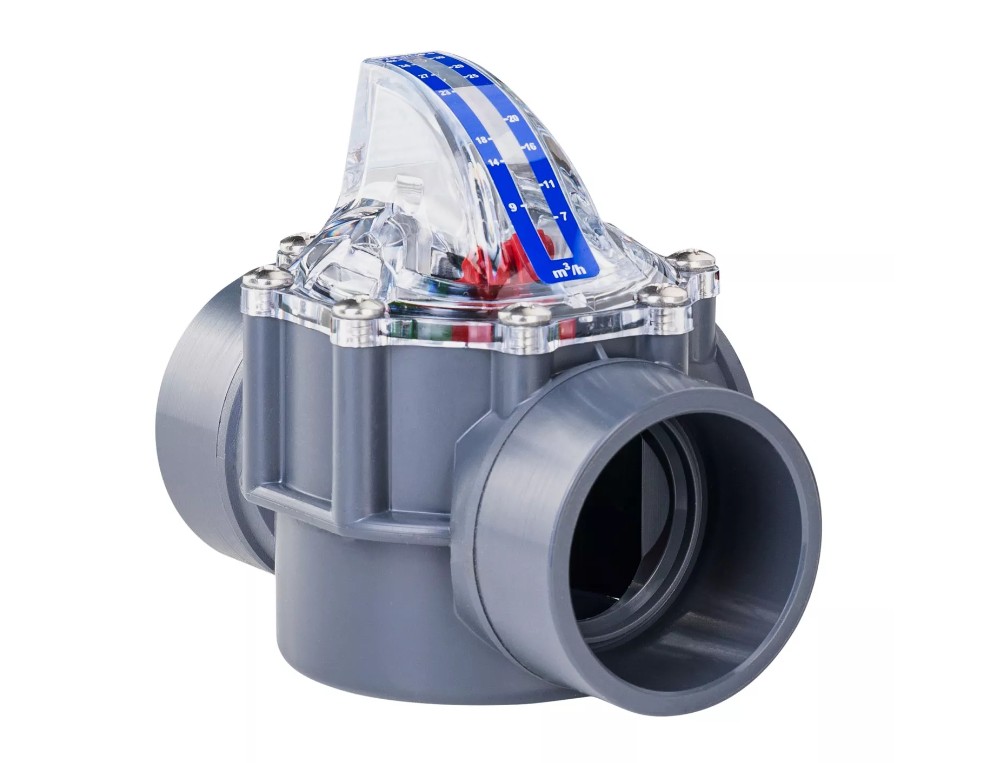 Durchflussmengenmesser FLOWVIS d-63 incl- Ruckschlagventil-jpg Durchflussmengenmesser FLOWVIS d-63 incl. Rückschlagventil.jpg